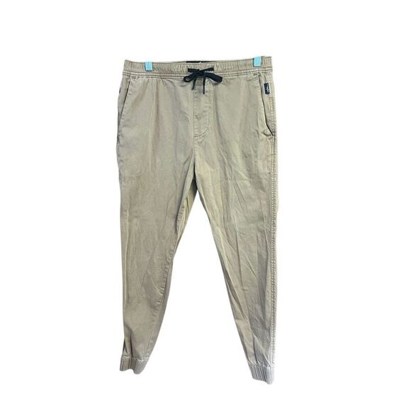 Hollister Men’s Jogging Pants Sz S NWOT(30-32) Beige - Picture 1 of 6